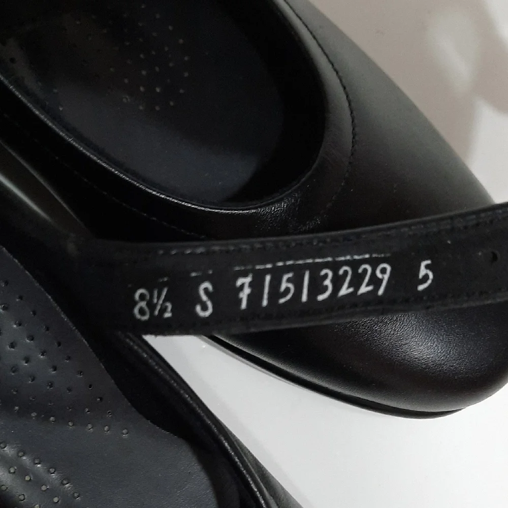 SAS Black Mary Jane Flats - Picture 8 of 11